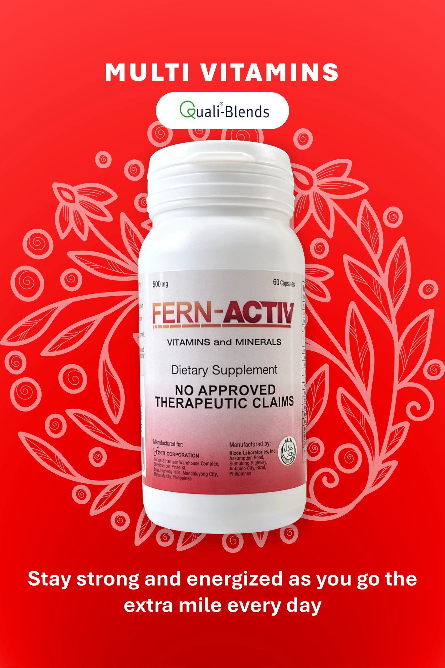 Fren-Activ – Multivitamin &amp; Mineral Supplement